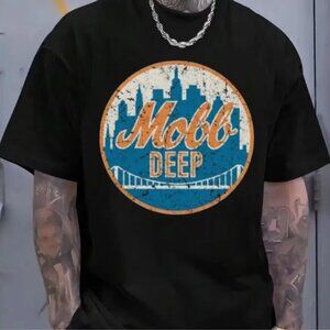 Retro Queens New York City Bridge Graphic Aesthetic Shirt